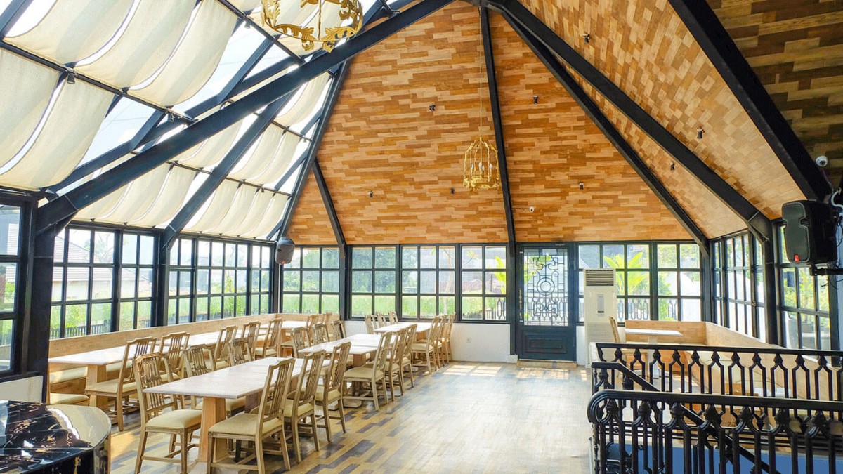 Nuansa syahdu dengan tempat berkonsep rumah pohon